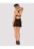 Seksowny komplet Obsessive Latinesa babydoll i stringi   XS/S